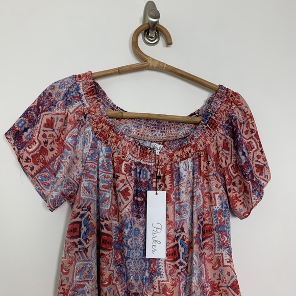 NWT Parker Kaling Romper Off-the Shoulder Marmari - Picture 4 of 8